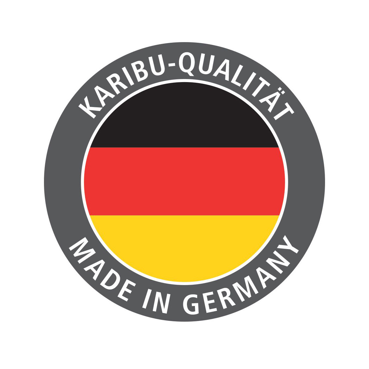 Karibu  Blockbohlenhaus Theres 3 terragrau mit Dachausbauelement Bild 12