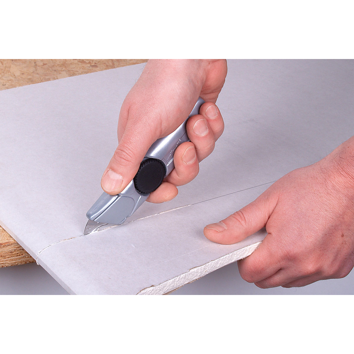 Wolfcraft  Multi-Feststehklingenmesser mit Halbmondsichelklingen Bild 2