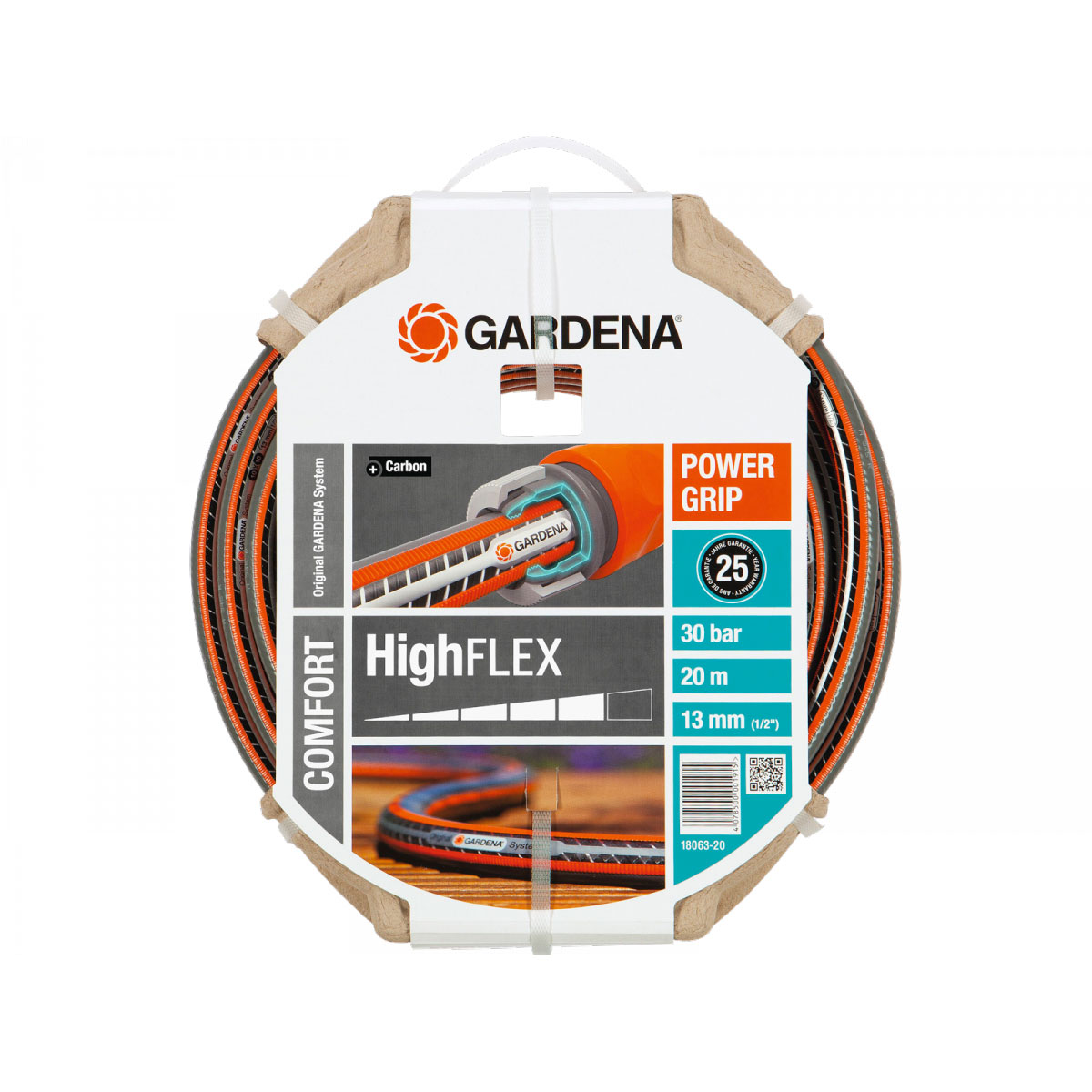 Gardena  Gartenschlauch Comfort Hight FLEX 13 mm 1/2 Zoll 20m Bild 2