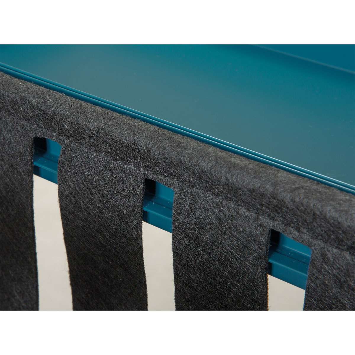 Inter Link Magazinständer „Club NY“, blau-schwarz, 35x40x35 cm Bild 4