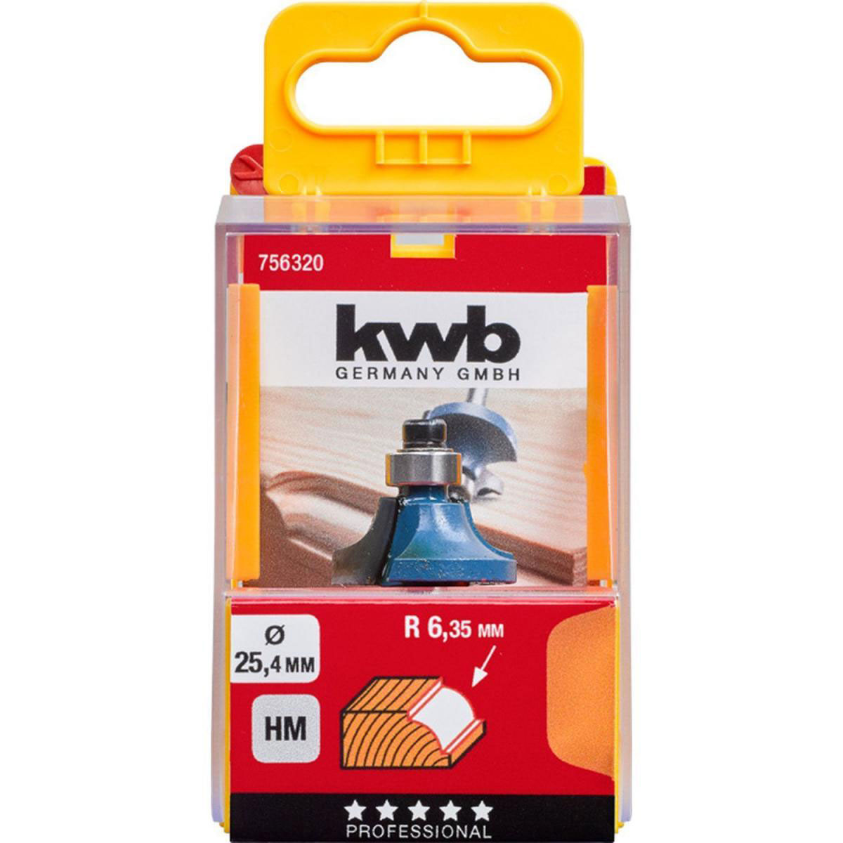 kwb  Stabfräser mit Anlaufkugellager Durchmesser 25,4 mm Bild 2
