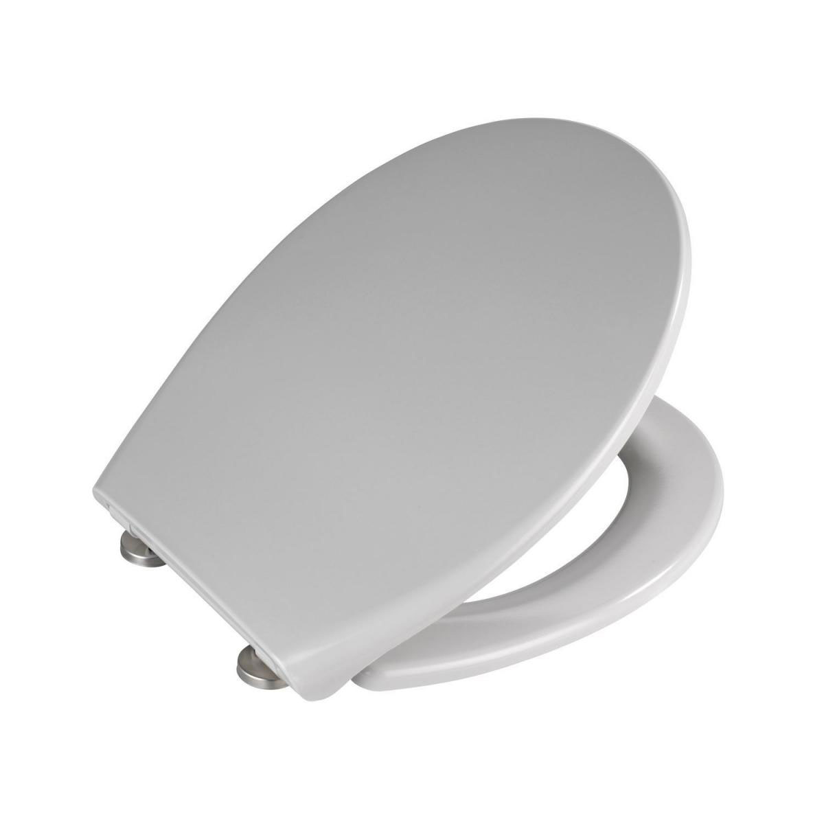 Wenko Premium WC-Sitz Samos Concrete Grau antibakteriell mit Absenkautomatik Bild 3