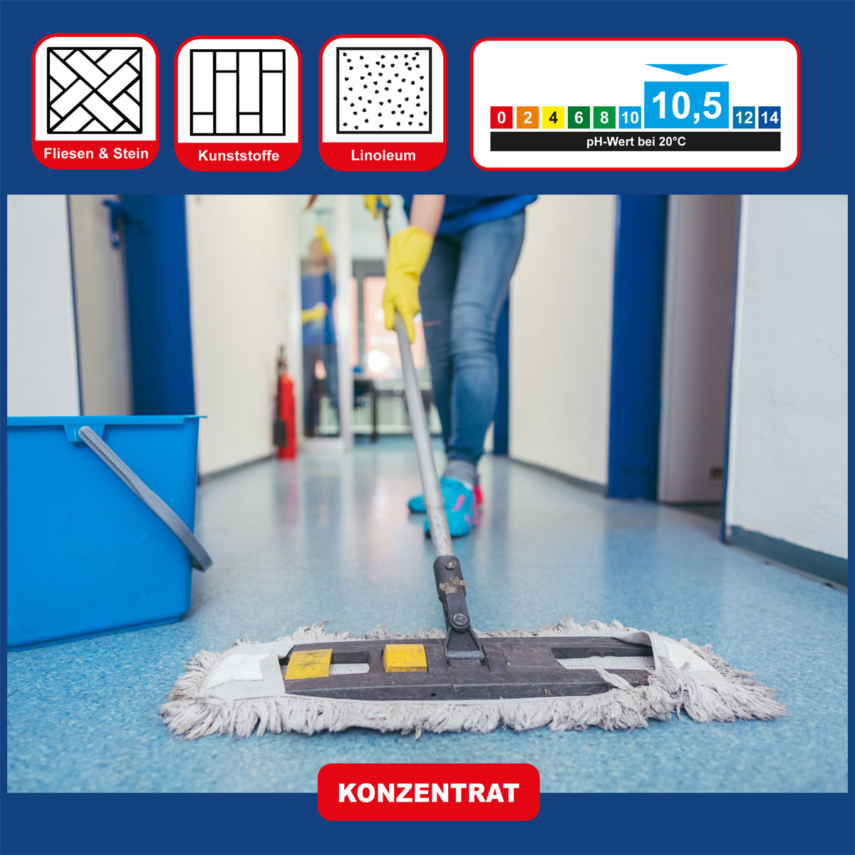 Boden Kraft Reiniger 1l Bild 2