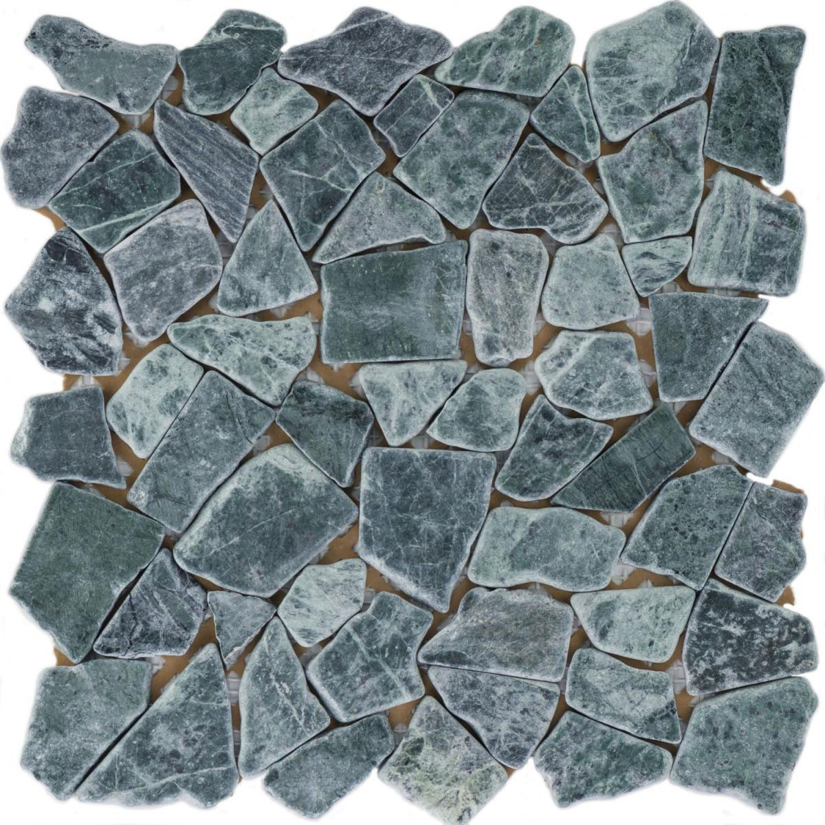 Mosaik Verde Guatemala Marmor 30,5 x 30,5 x 0,8 cm Mosaik Verde Guatemala Marmor 30,5 x 30,5 x 0,8 cm