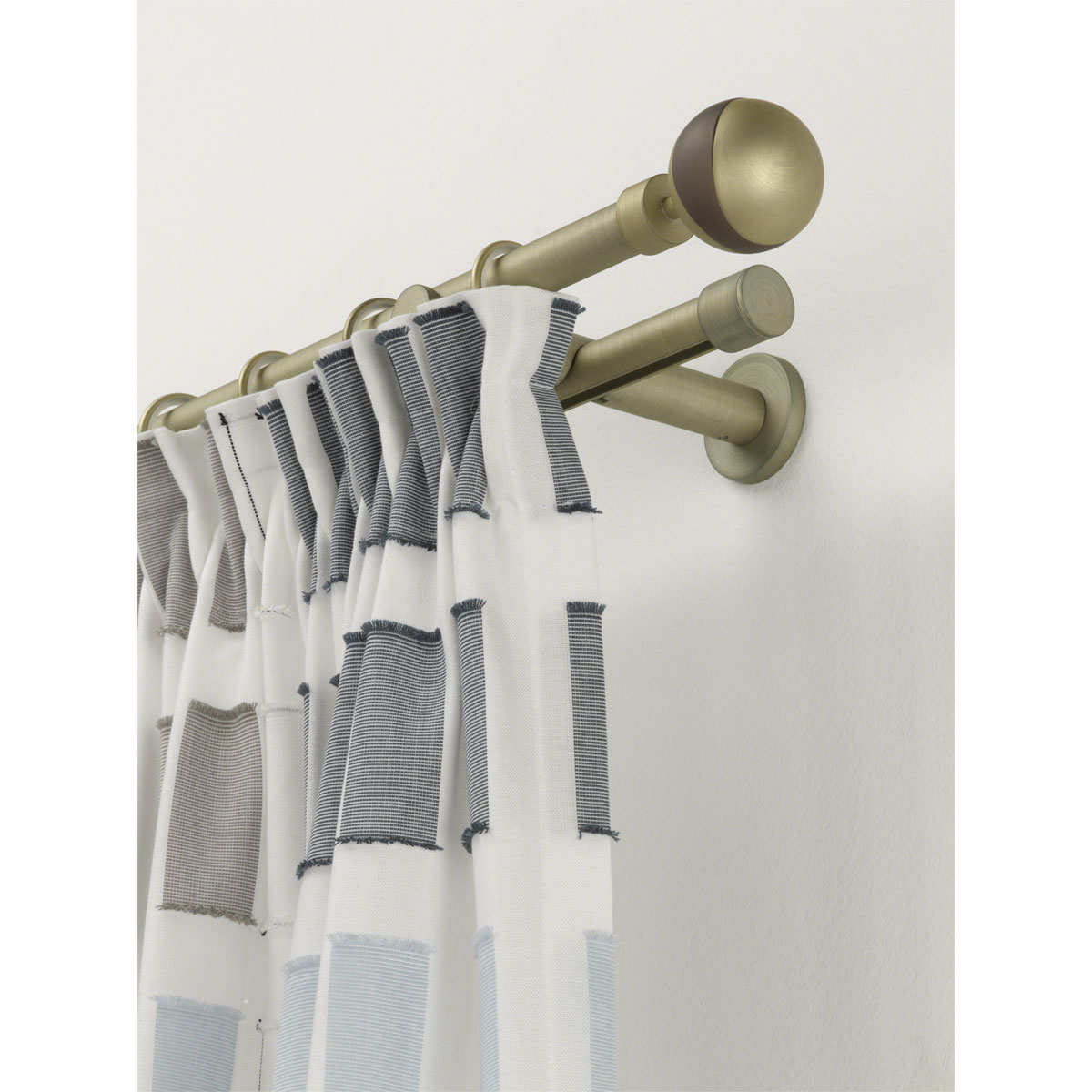 Gardinia Kombi-Träger Kira 2-läufig Durchmesser 19 mm champagner Bild 6