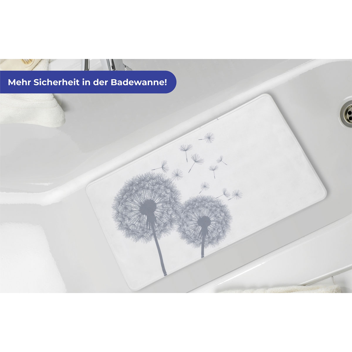 Wenko  Wanneneinlage Astera 70 x 40 cm Bild 7