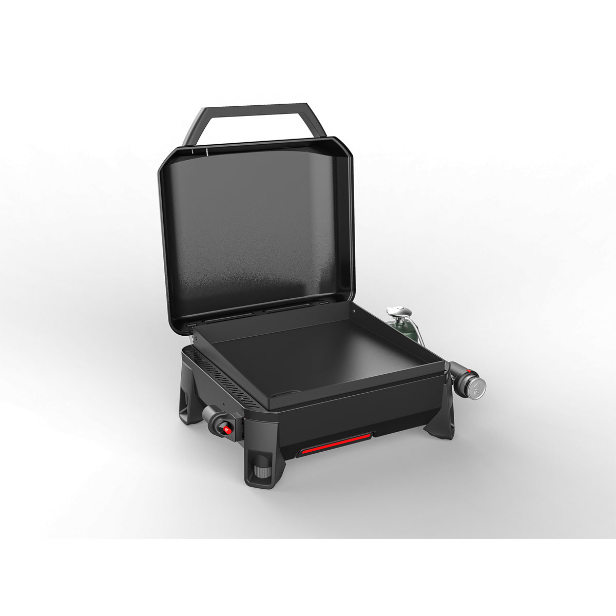 Weber Tisch-Gasgrill Slate GP43 schwarz 43 cm 1 Brenner Bild 2