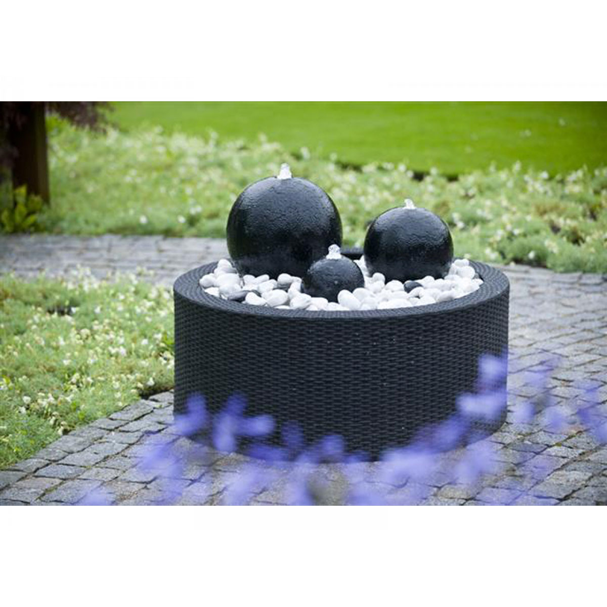 Ubbink Umrandung DecoWall Wicker 2