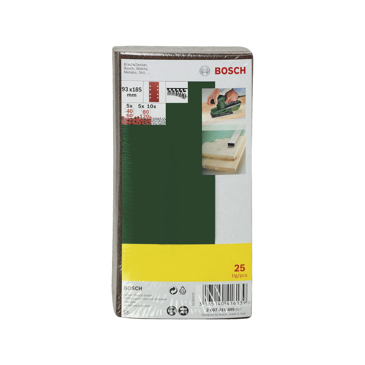 Bosch  Schleifblattsatz Bild 2