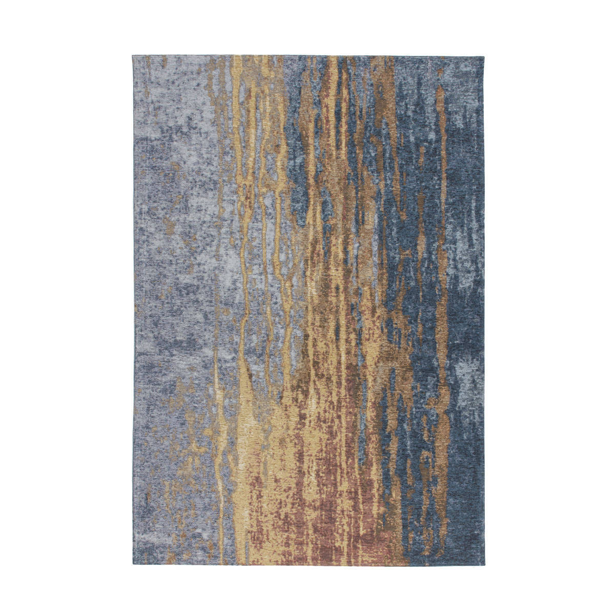 Jacquard-Teppich „Blaze 300“, beige/blau Bild 1