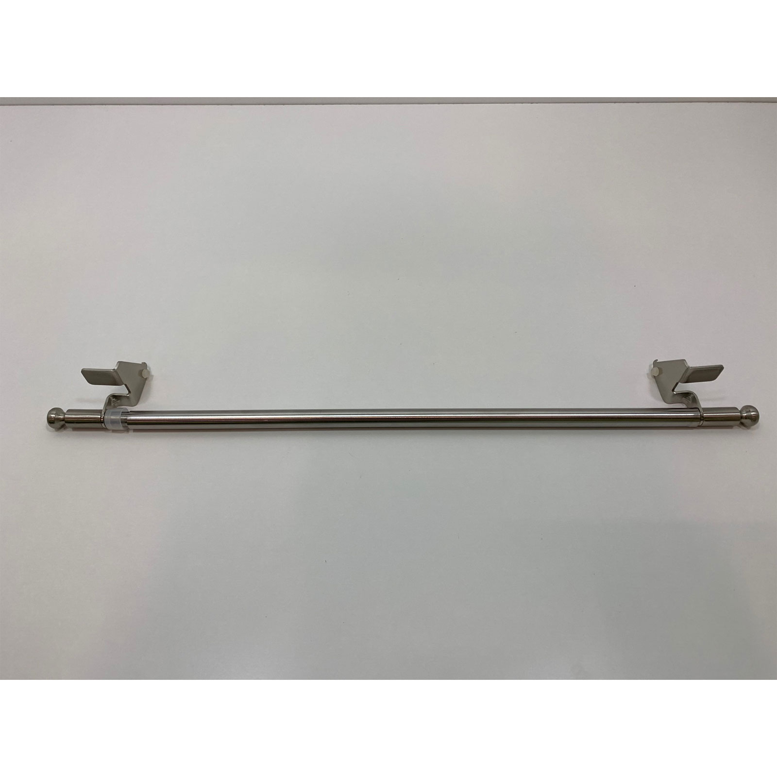 Gardinia Klemmstange Press und Go Filigrano Kugel 30-50 cm Edelstahl-Optik Bild 2