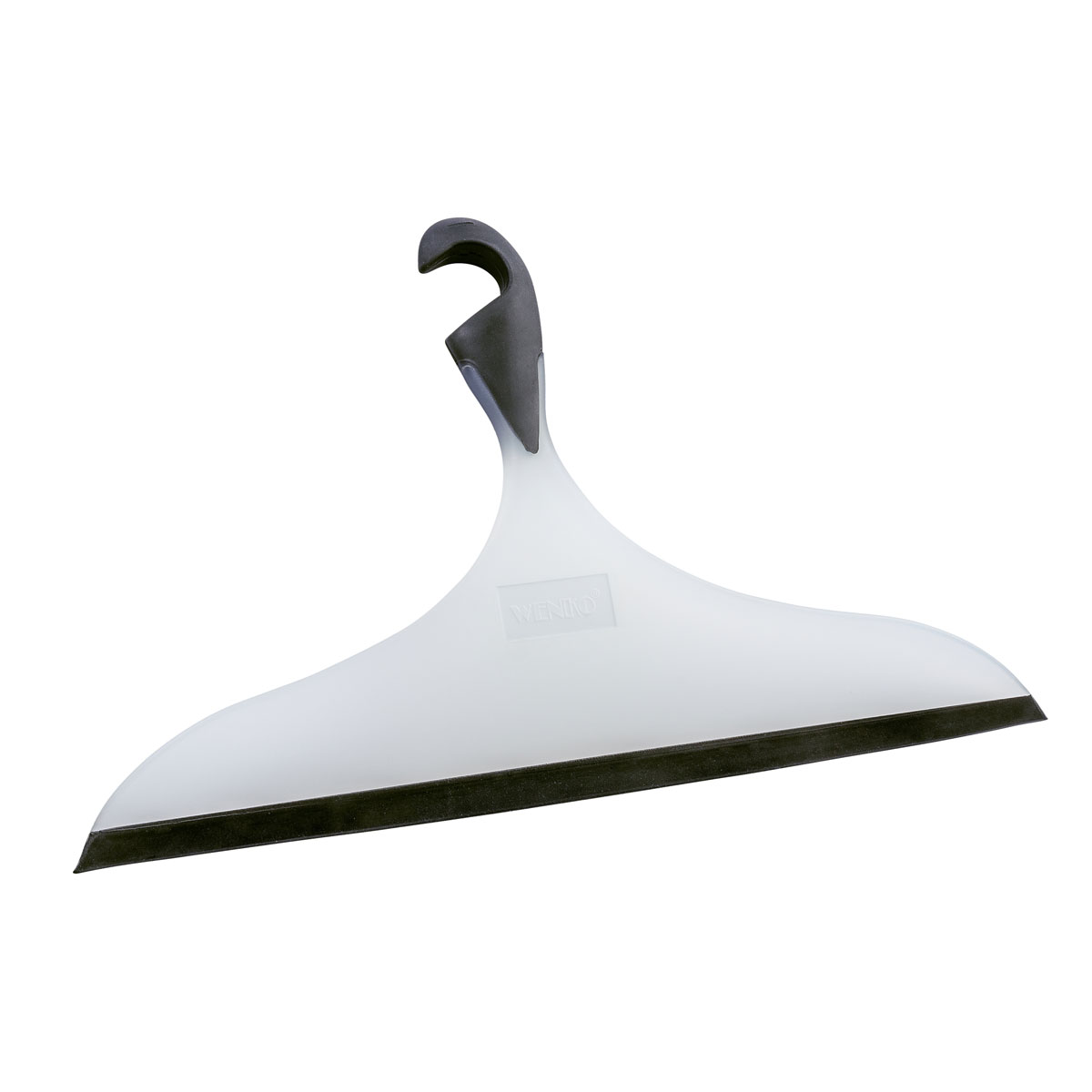 Wenko Badezimmerwischer Loano schwarz-weiß XXL