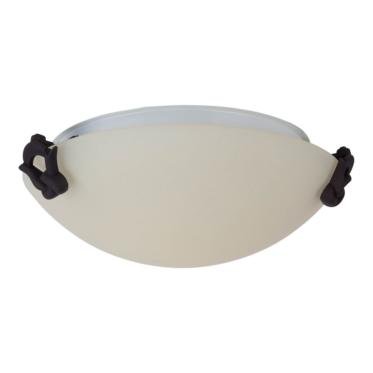 näve Deckenleuchte Satin Glas braun 30x30x5cm  Bild 3