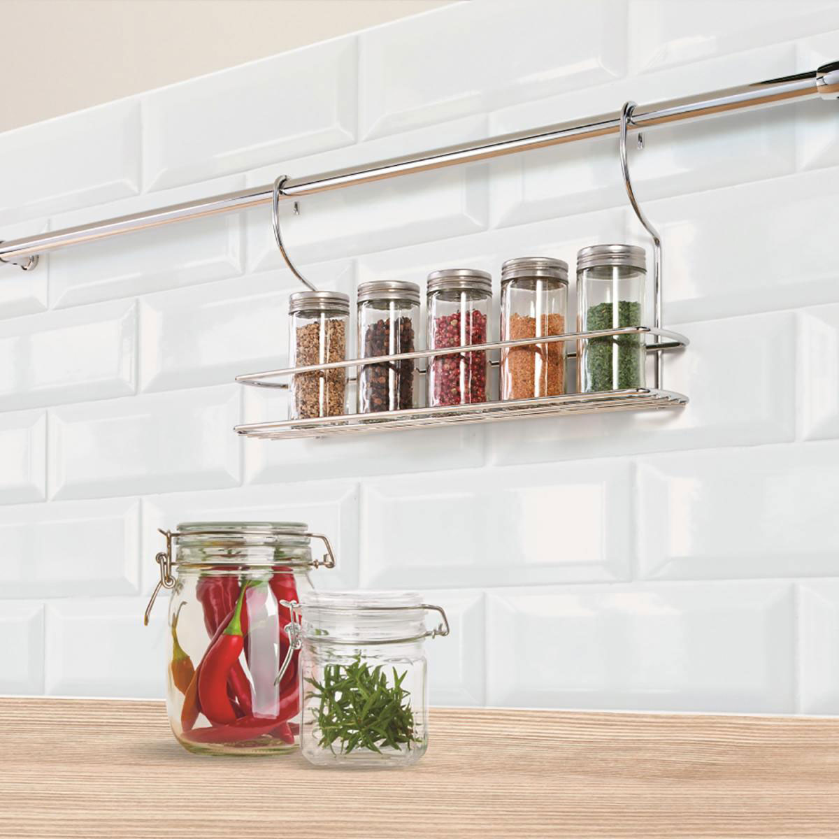 Metaltex Lonardo Regal 35 x 7 x 19 cm Bild 2