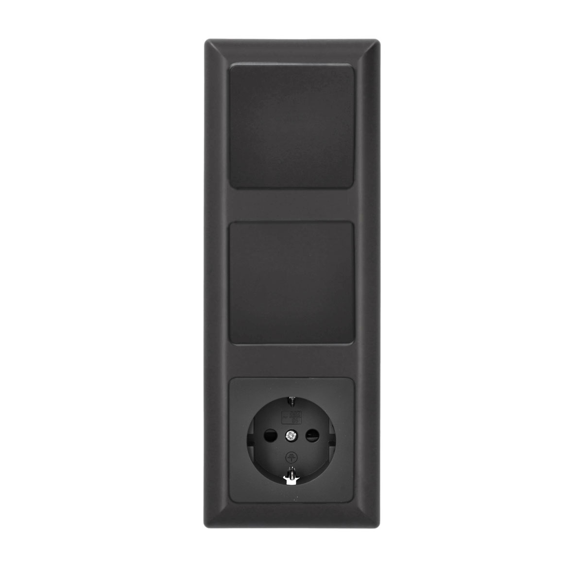 Flector Abdeckrahmen anthrazit 3-fach Bild 5