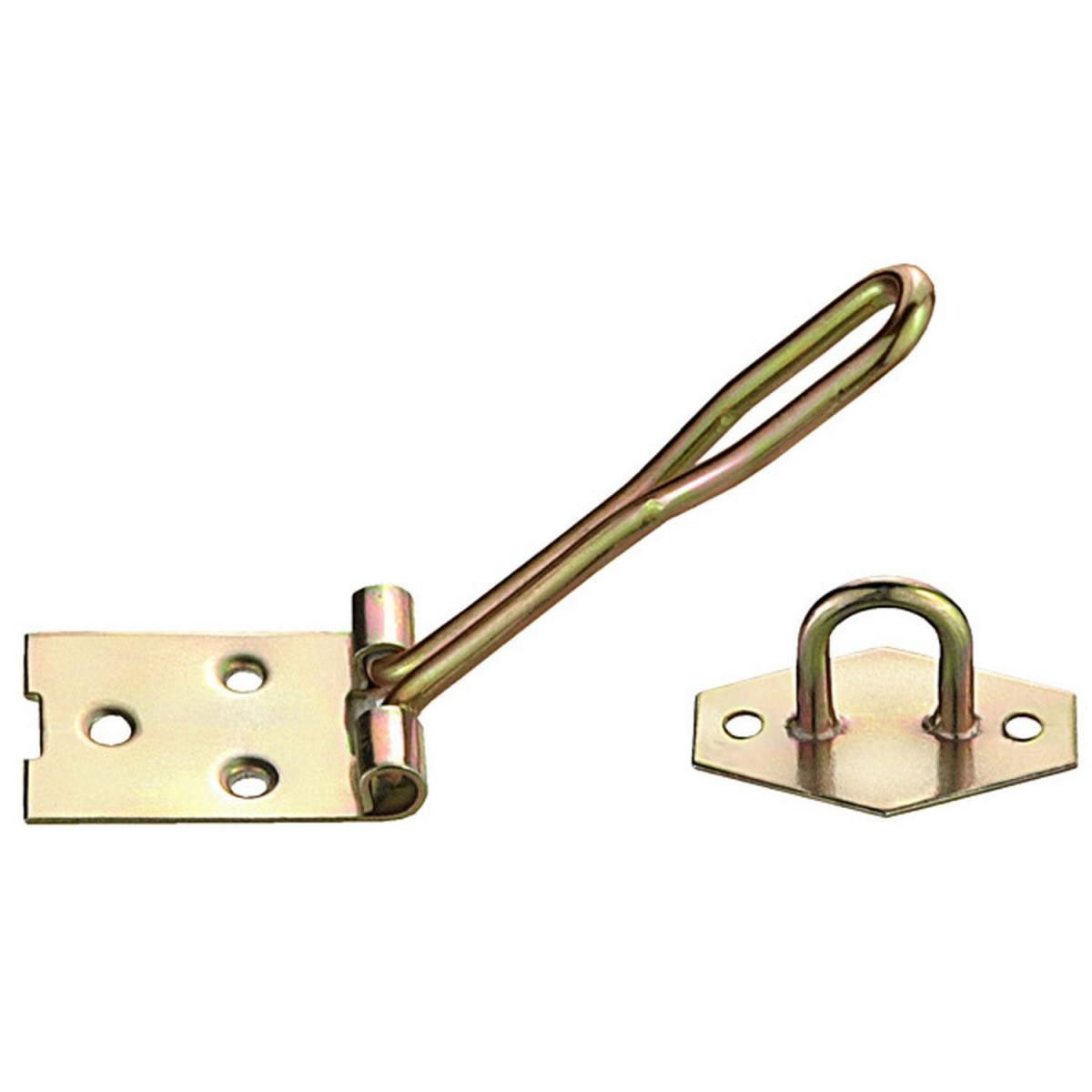 Connex Drahtüberfalle 14 cm verzinkt gelb