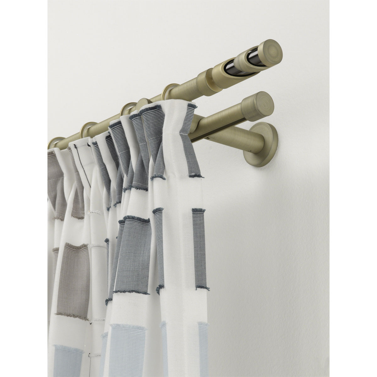 Gardinia Kombi-Träger Kira 2-läufig Durchmesser 19 mm champagner Bild 7