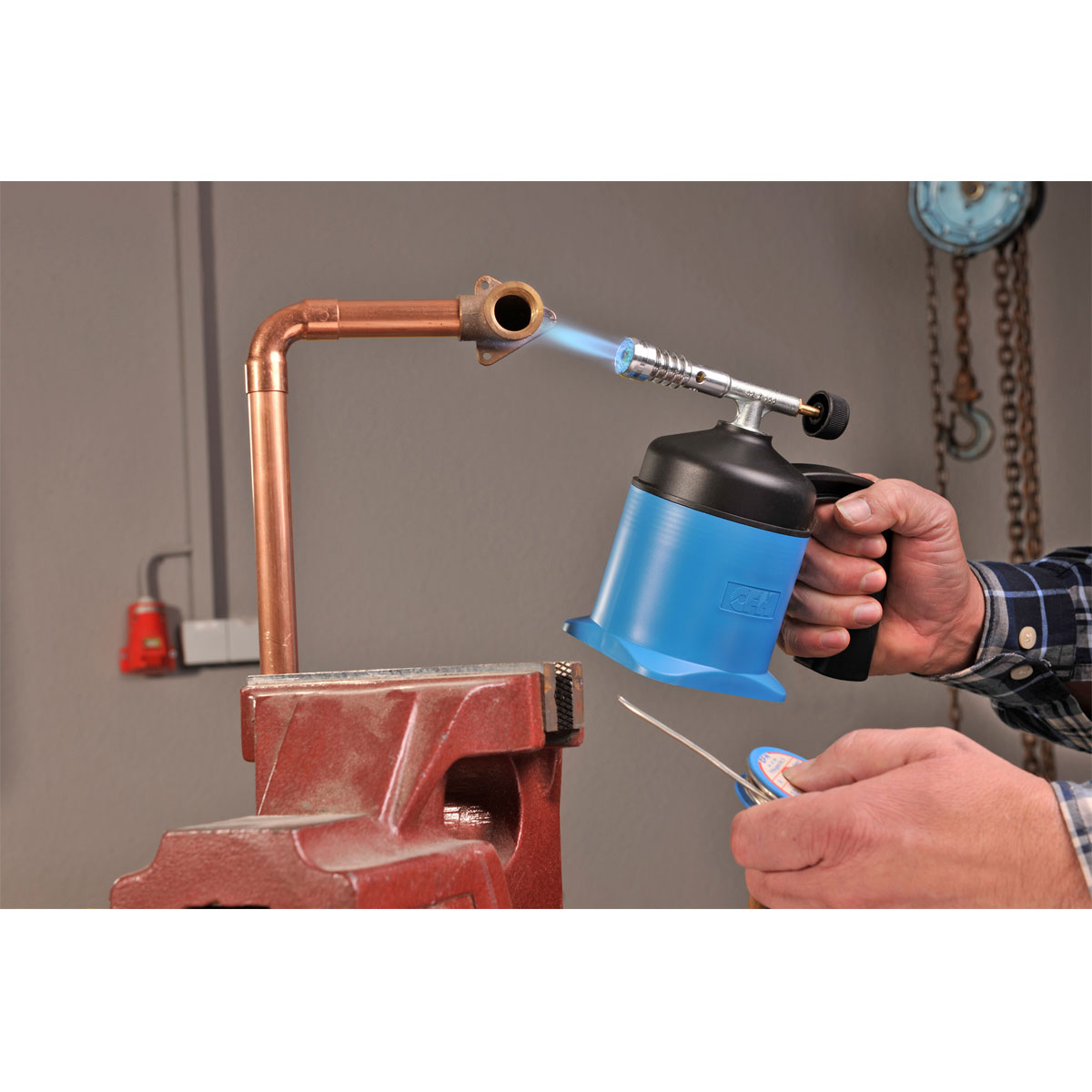 CFH Lötlampe-Set Lötmeister LM 1000 6-teilig Bild 2