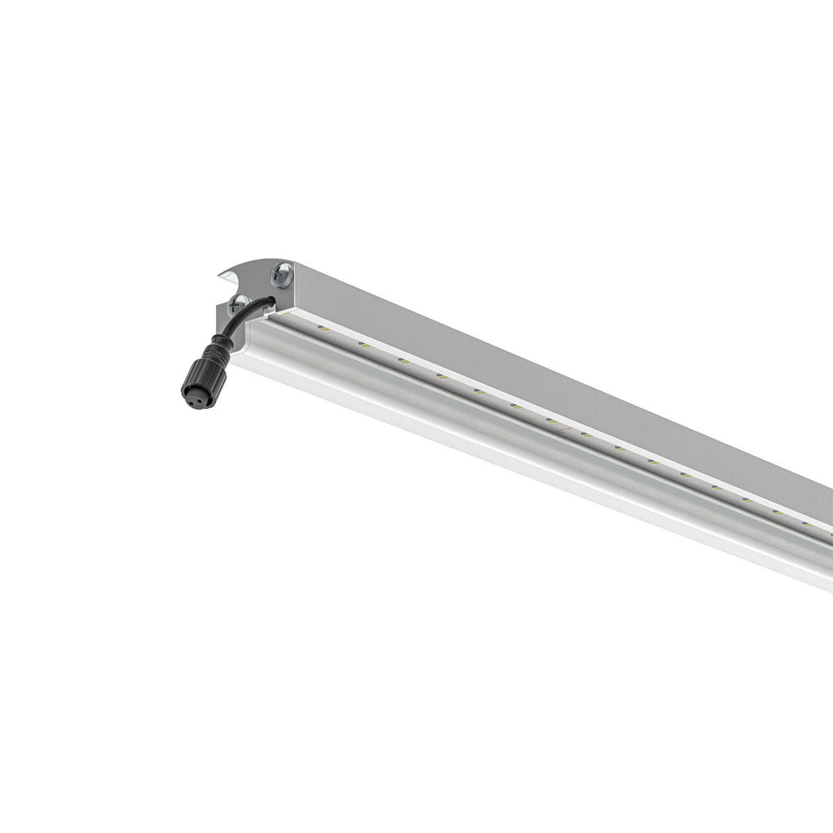 LyghtUp LED-Leuchtleiste fur Doppelstabmatten 196 cm silber Bild 1