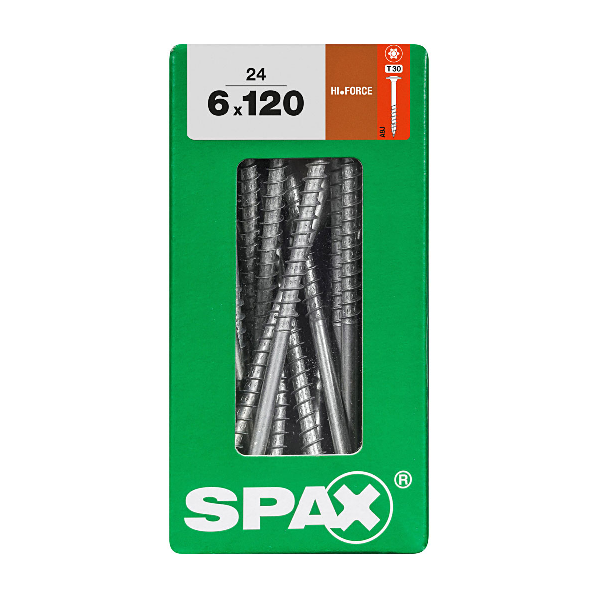 Spax Schrauben HI.FORCE 120 x 6 mm 24 Stück Bild 1