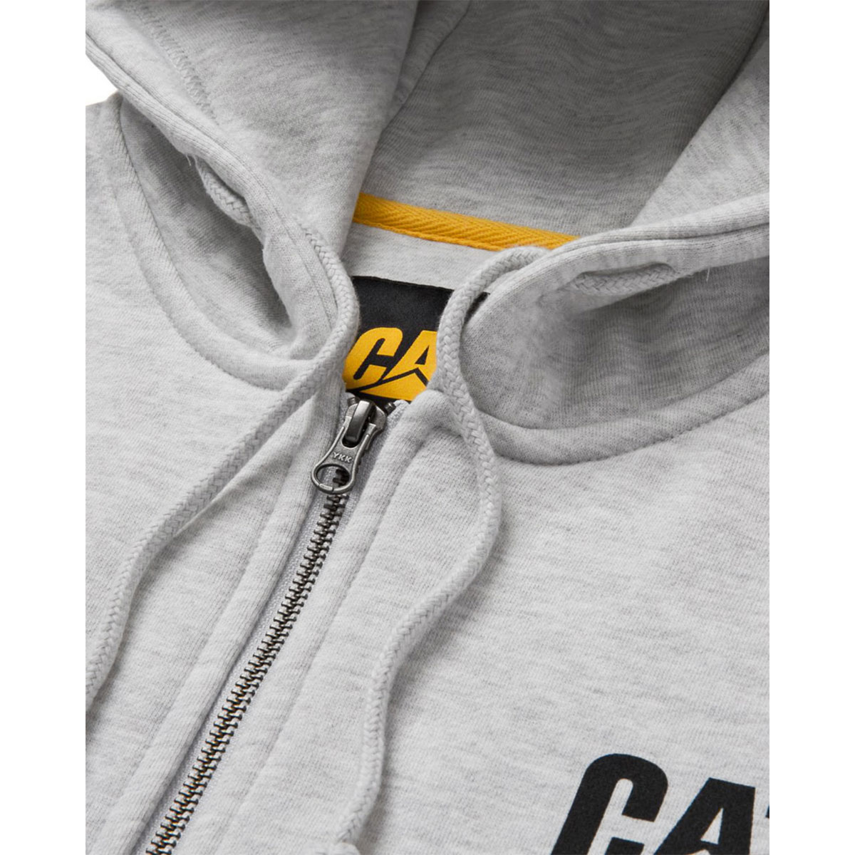 CAT Zip Hoodie Banner grau Gr. XL Bild 5