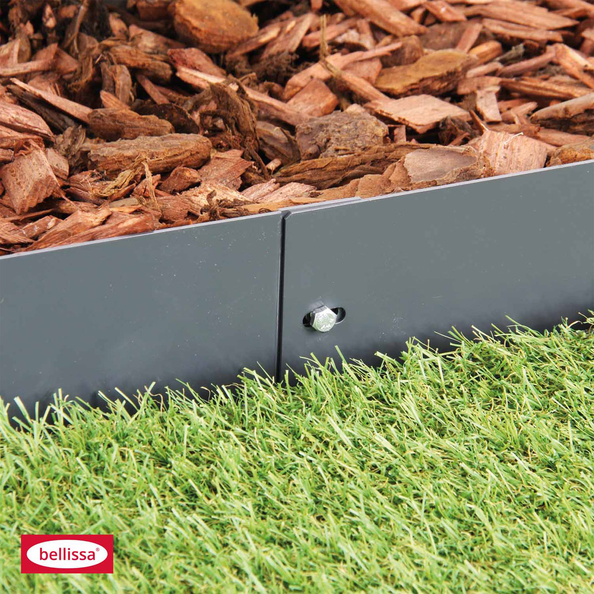 Rasenkante Spina anthrazit 103 x 16 cm 2er Set Bild 2