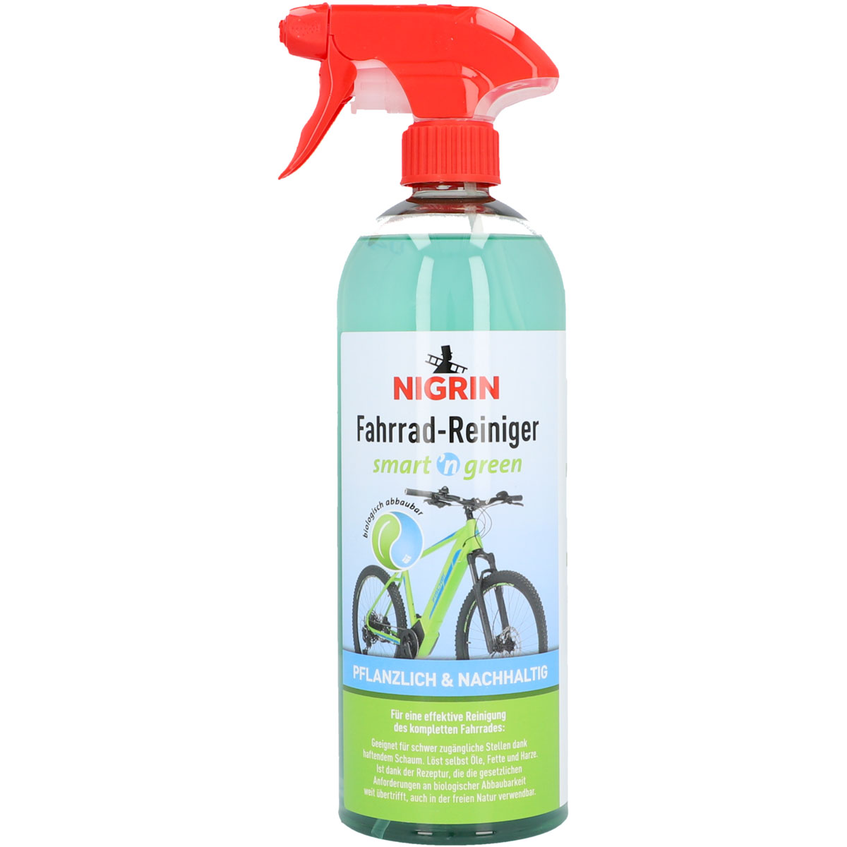 Nigrin  Fahrradreiniger smart and green 750 ml
