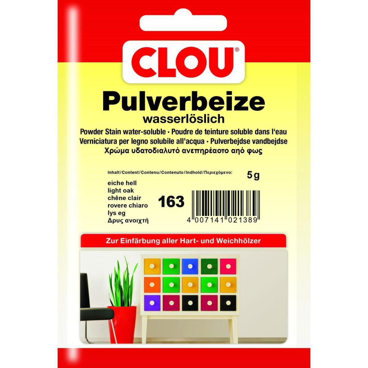 Clou Pulverbeize Eiche hell 5 g Clou Pulverbeize Eiche hell 5 g