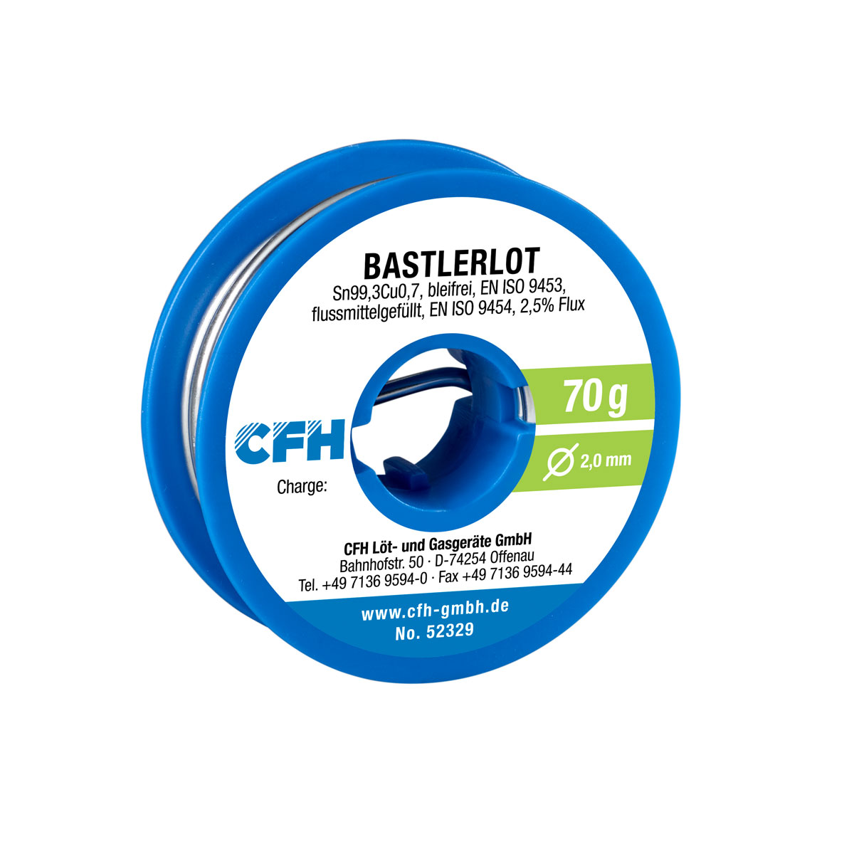 CFH Bastlerlot BL 329 bleifrei 70g