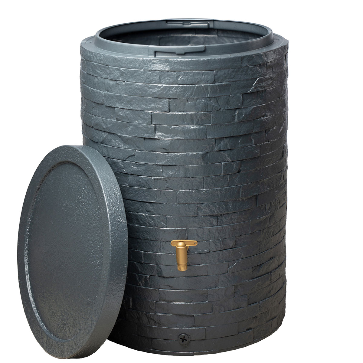 4rain Regenspeicher Arondo 250 L grau Bild 2