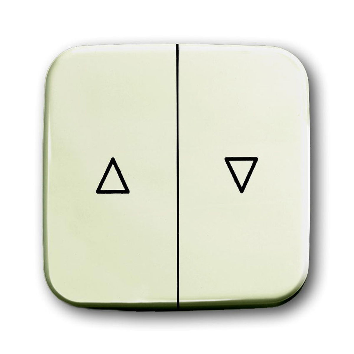 Busch-Jaeger Abdeckung für Jalousieschalter Reflex SI weiß