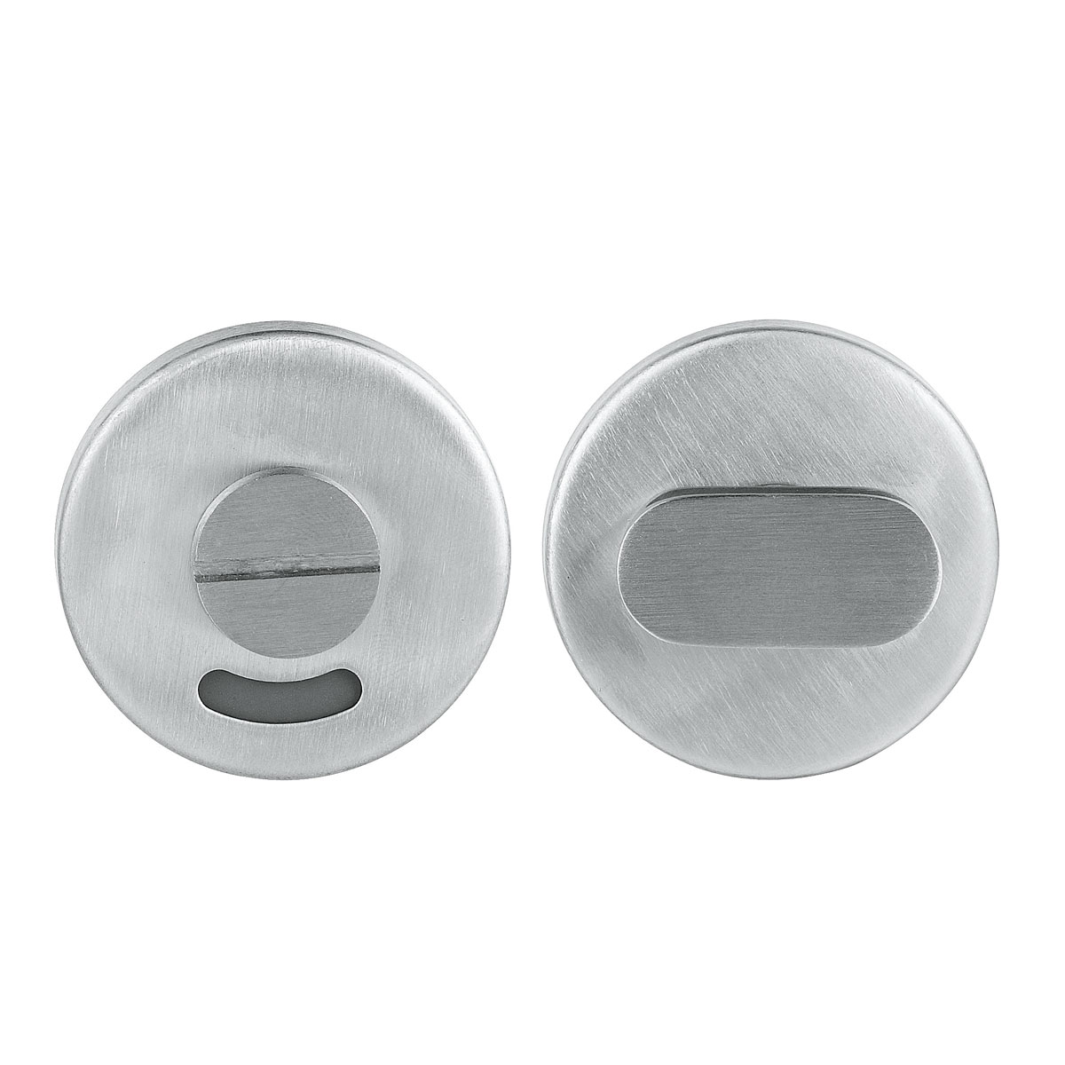 Basic WC-Rosette silber Bild 1