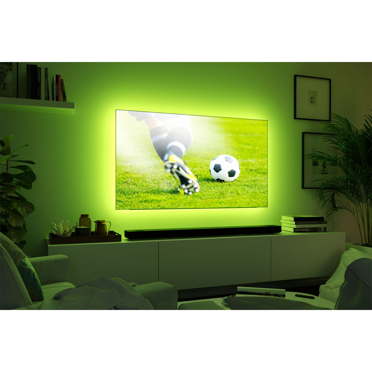Paulmann  LED-TV-Basisset MaxLED 250 55 Zoll 3,6 m 20,5 Watt inkl Farbwechselfunktion Bild 3