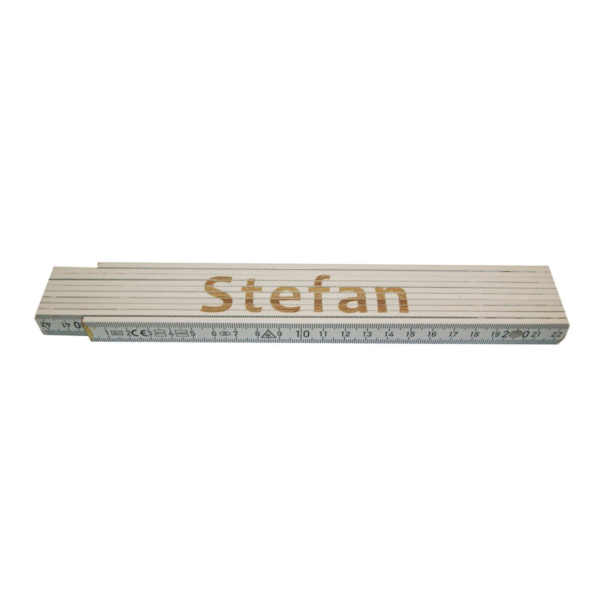 Meterstab „Stefan“, 2m, weiß