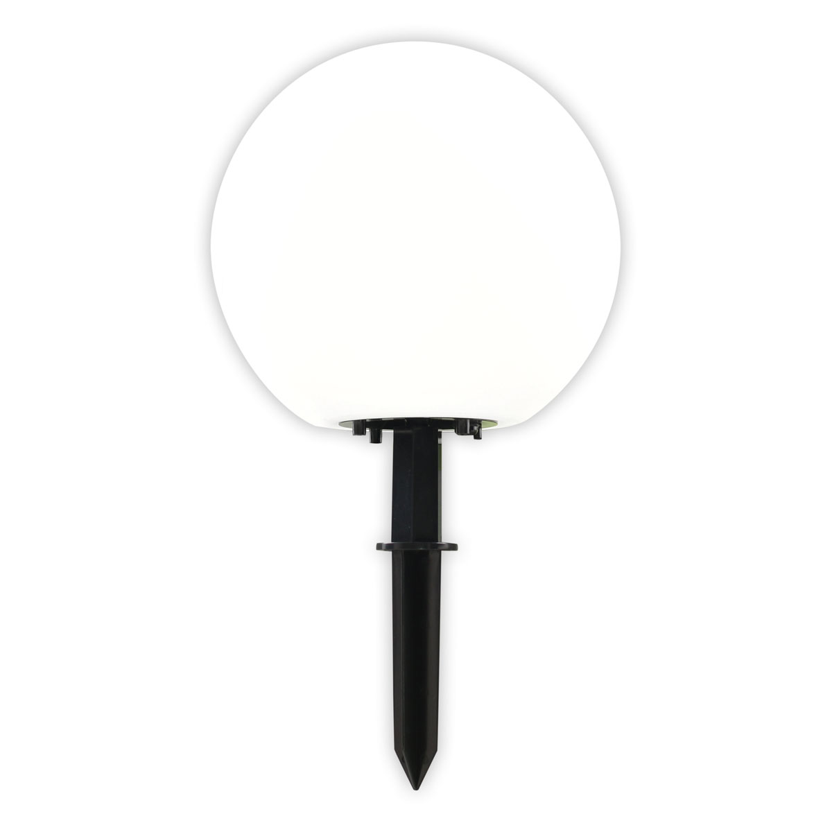 näve Kugelerdspießleuchte Durchmesser 40 cm schwarz