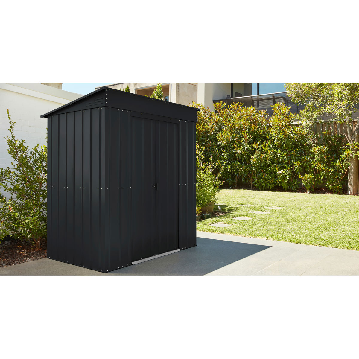 Globel Pultdach „Silikon“, 124x180cm, anthrazit Bild 4