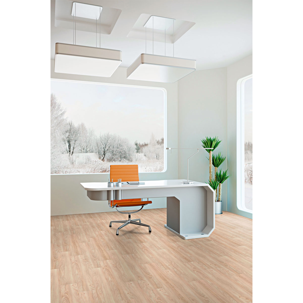 Specht Vinylboden Calvados Eiche Hell 1210 x 190 x 5 mm Bild 3