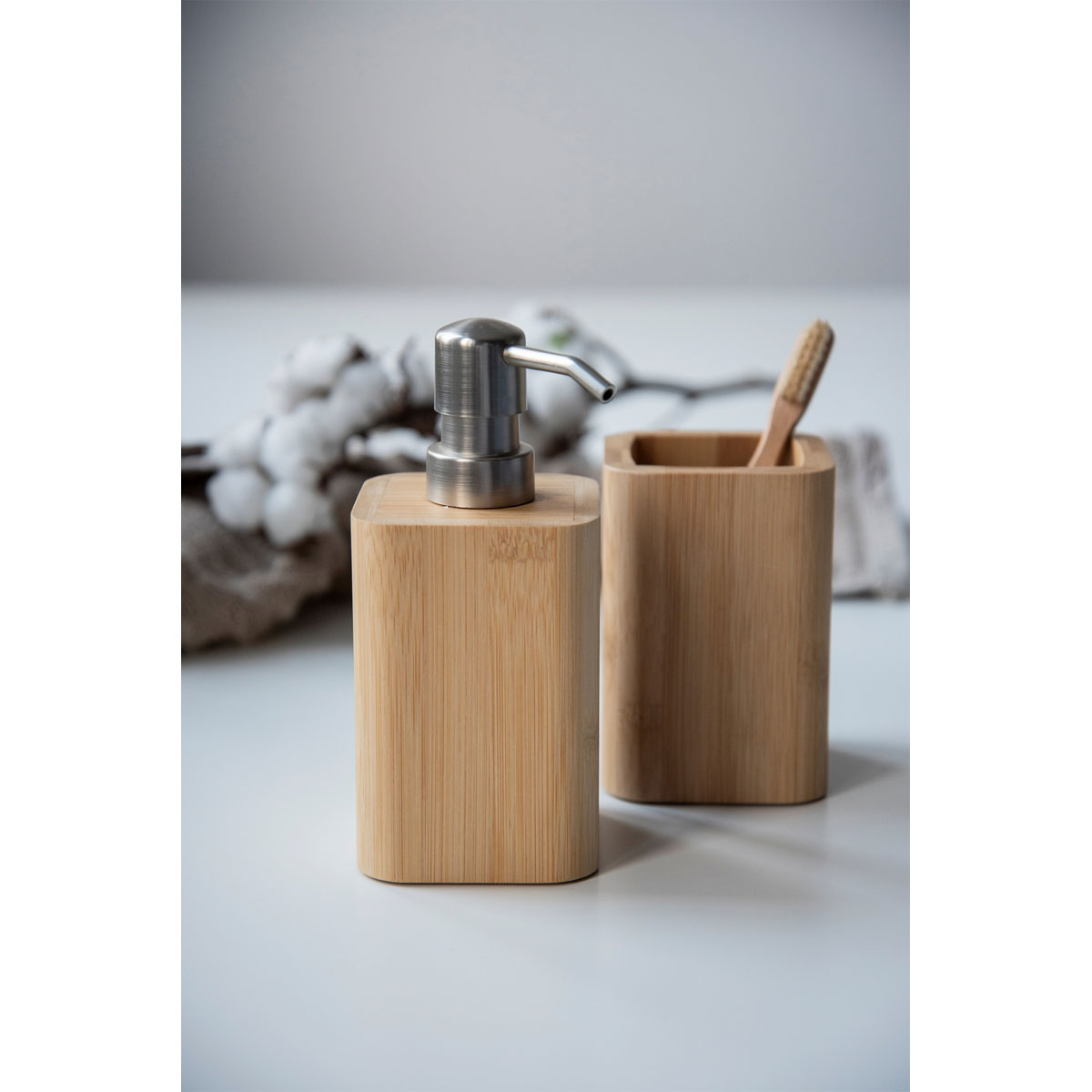 Wenko Seifenspender Bambusa Bild 9