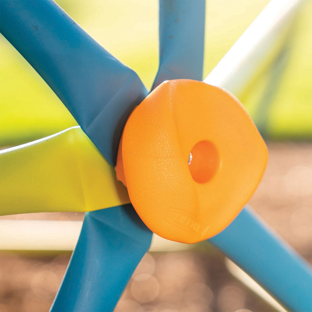 Lifetime Klettergerüst Geodome 238x238x223cm Blau Lime Bild 9