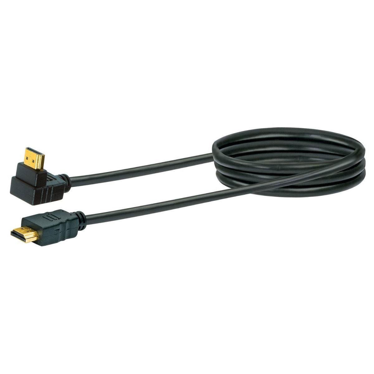 Schwaiger High-Speed-HDMI-Kabel schwarz 1,3 m Bild 1