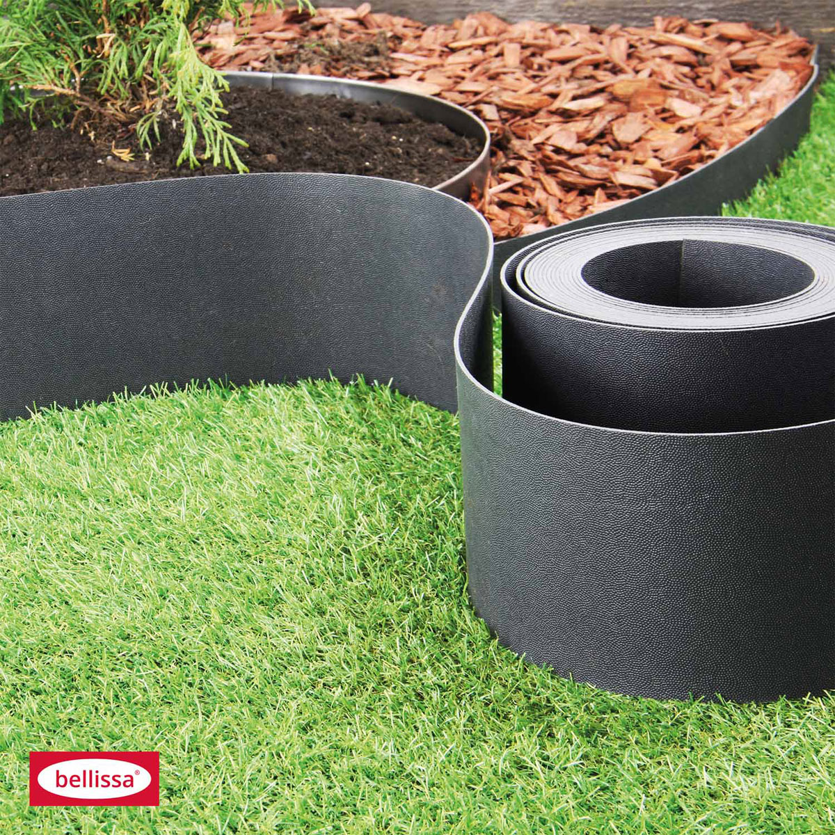 Rasenkanten Rolle Kunststoff 1000 x 12 cm Bild 2