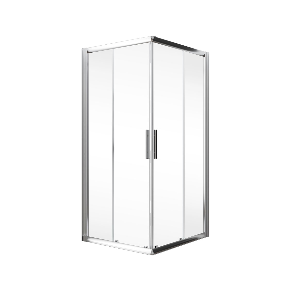 Schulte Duschwand Kristall Trend II Eckeinstieg 185 x 80 cm Bild 2