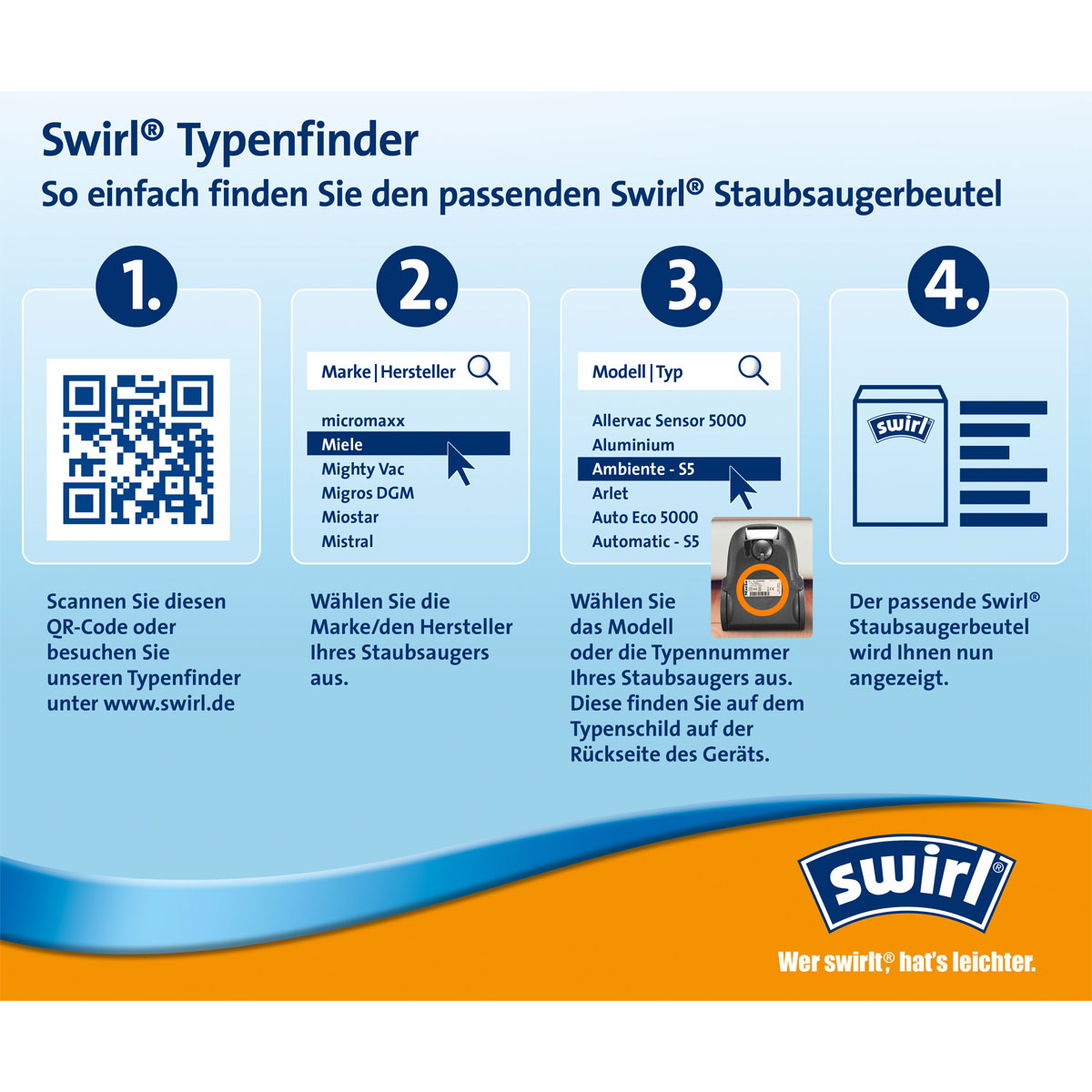 Staubsauger-Beutel Y 93 / Y 95 EcoPor Bild 9