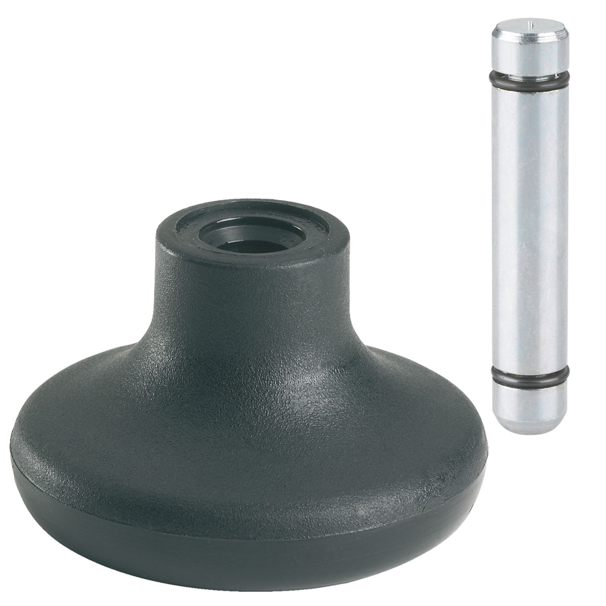 Dörner + Helmer Möbelgleiter mit Stift 50 mm 12 Stück Dörner + Helmer Möbelgleiter mit Stift 50 mm 12 Stück