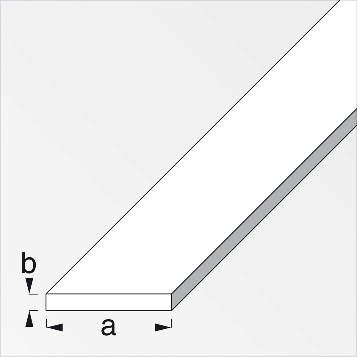 MyTool Flachstange 35 x 6 mm 1m warmgewalzt Bild 2
