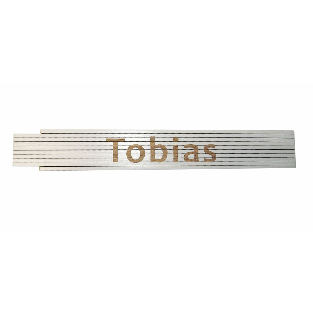 Meterstab „Tobias“, 2m, weiß