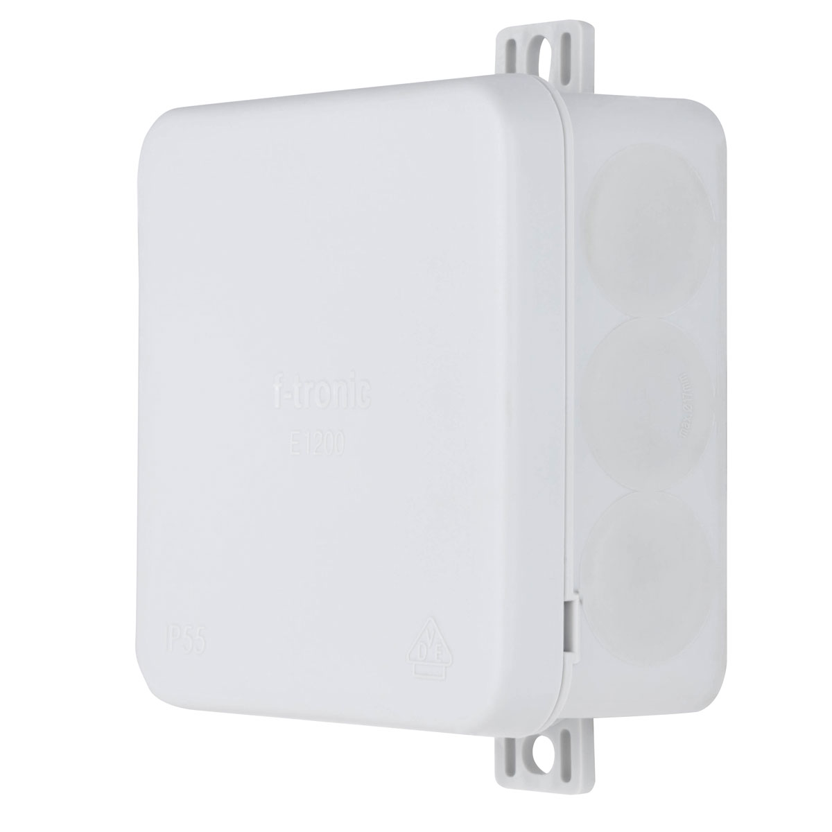 REV Ritter Aufputz-Abzweigkasten IP55 grau Membran 80 x 80 x 37 mm Bild 3