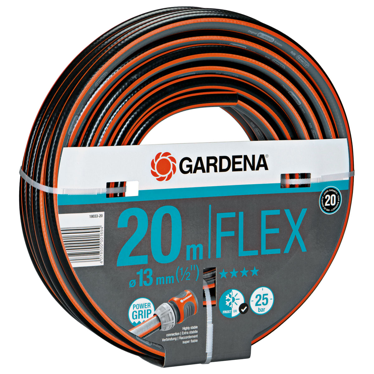 Gardena  Gartenschlauch Comfort Flex 13 mm 1/2 Zoll 20m Bild 2