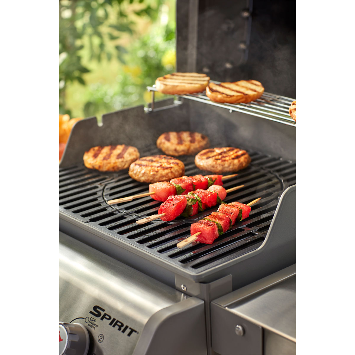 Weber Gourmet BBQ System - Grillrost mit Grill rosteinsatz aus Gusseisen Bild 7