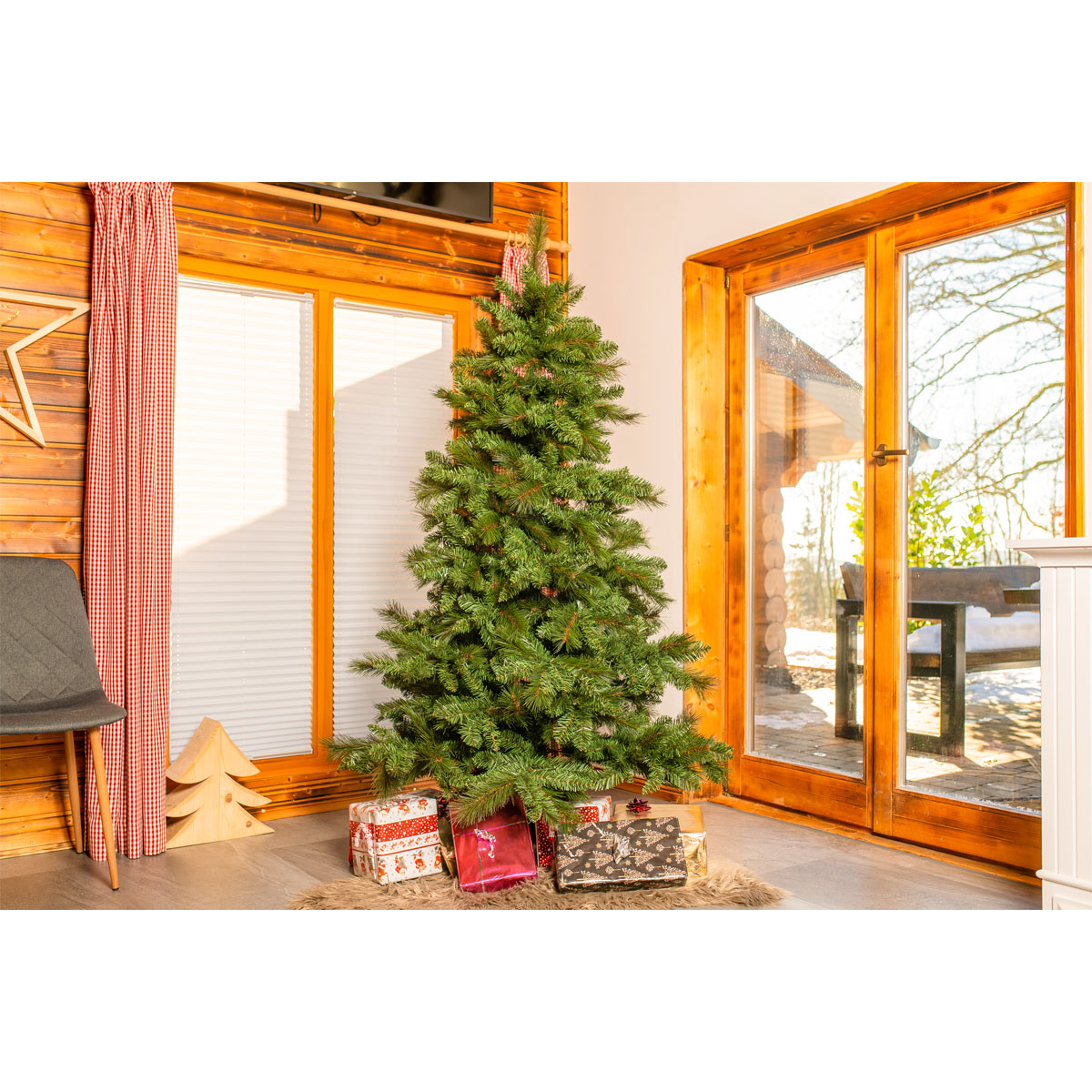 Künstlicher Weihnachtsbaum Mesa Fichte 180 cm Grün Bild 2